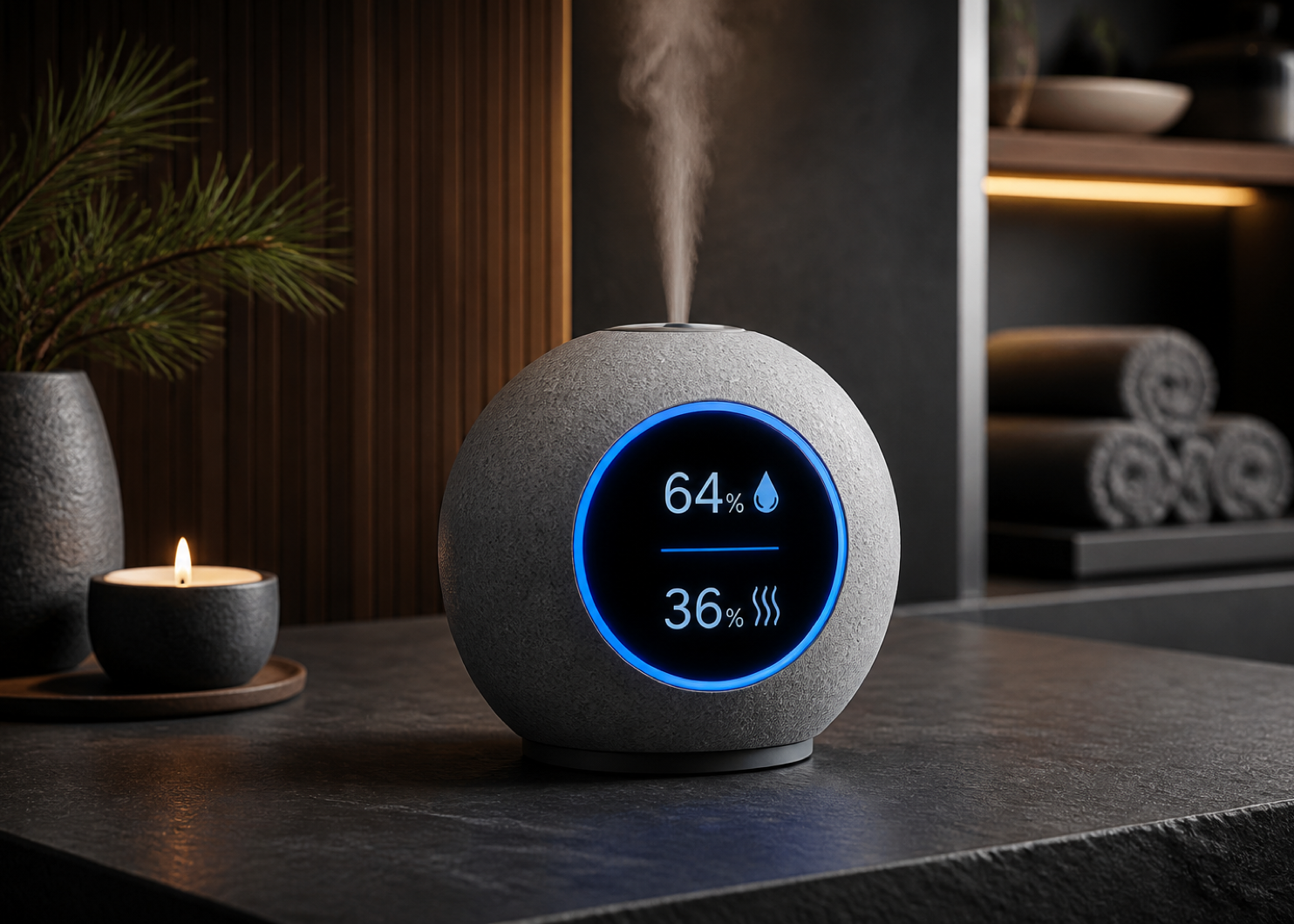 Zen Sphere stone electronic aroma diffuser