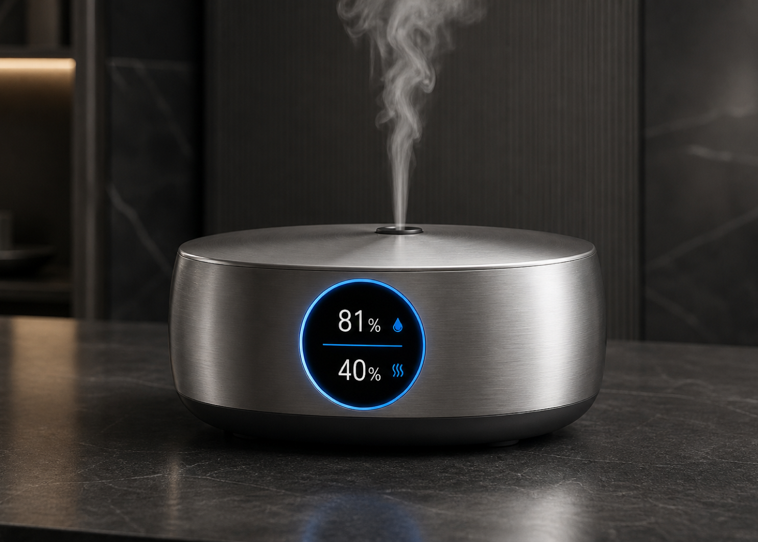 Alloy Scent silver electronic aroma diffuser